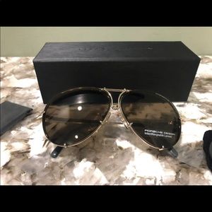 Porsche Aviator Sunglasses 8478-A